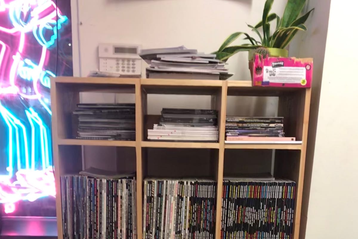 Brooklyn, NY — Look Back Library at KCDC skateshop - Brooklyn, NY - USA