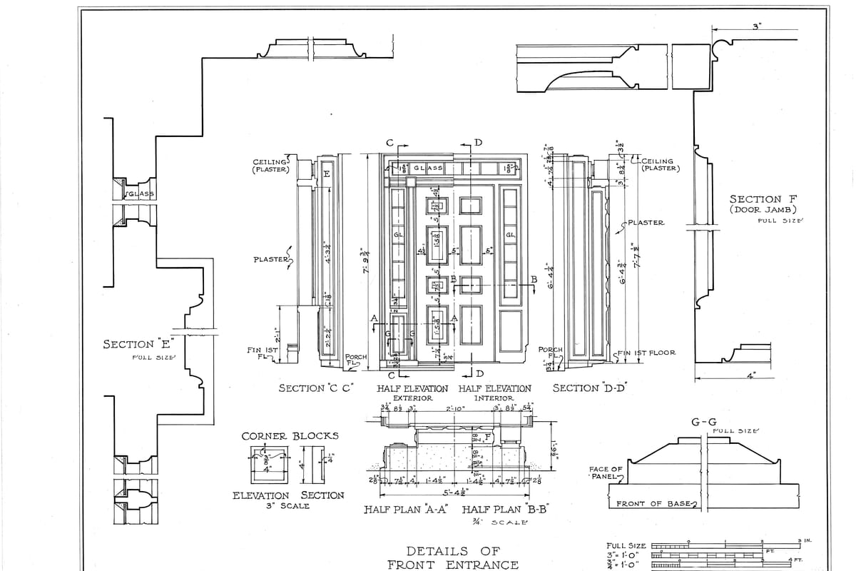 Cedar Grove, NJ — Jacobus House, 178 Grove Avenue, Cedar Grove, Essex County, NJ HABS NJ,7-CEGRO,1- (sheet 12 of 15)
