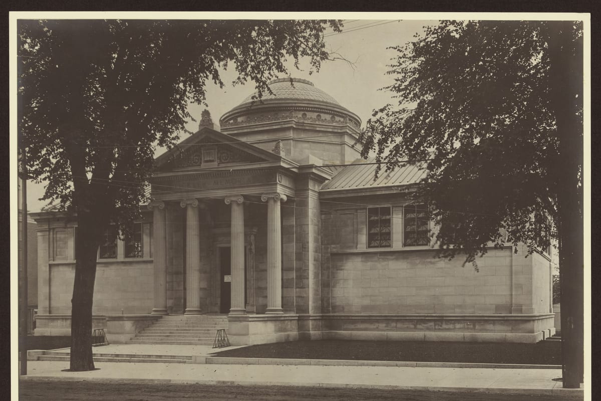Orange, NJ — Stickler Memorial Library, Orange, New Jersey LCCN2007684779