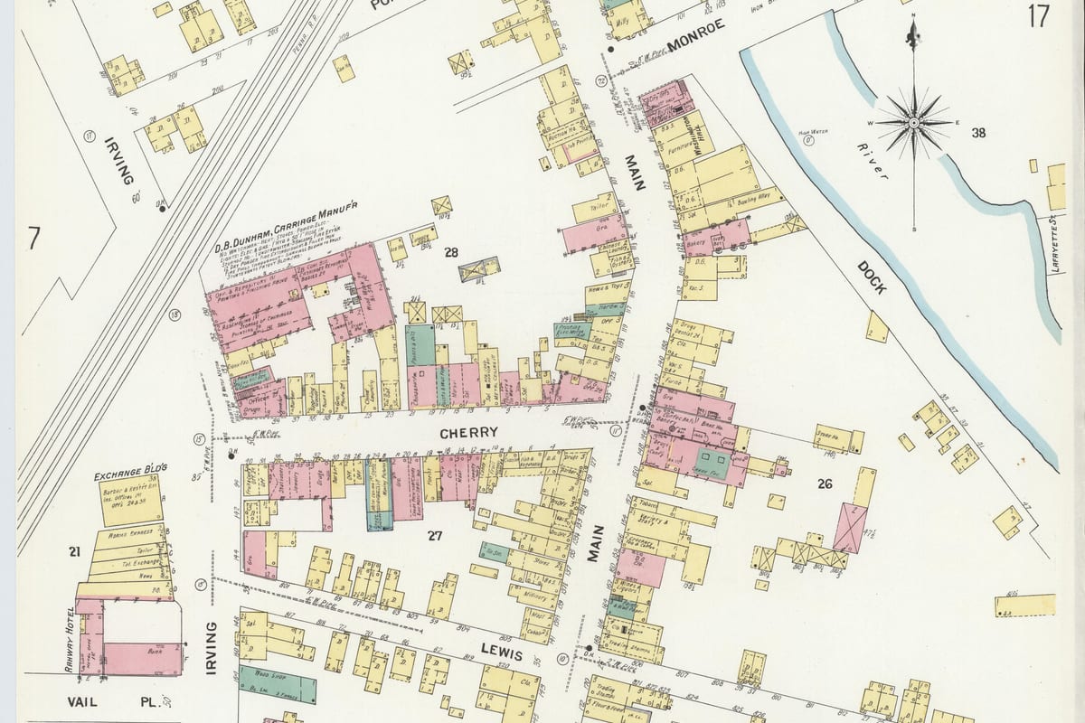 Rahway, NJ — Sanborn Fire Insurance Map from Rahway, Union County, New Jersey, 1908, Plate 0011