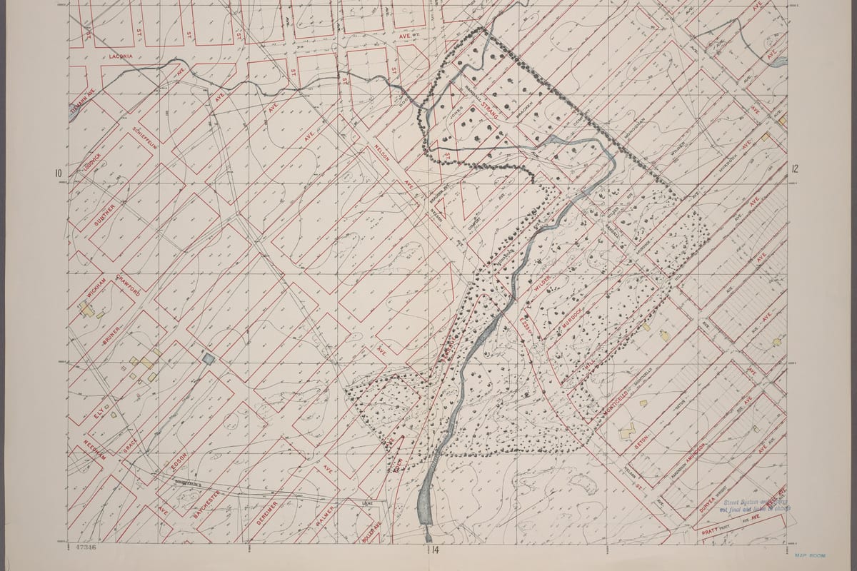 The Bronx, NY — Topographical survey sheets of the borough of the Bronx easterly of the Bronx River (1905) Sheet 11