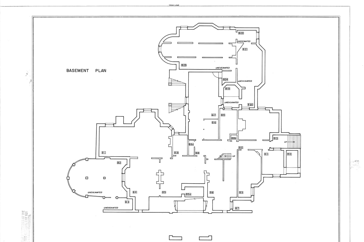 West Orange, NJ — Glenmont, Llewellyn Park, West Orange, Essex County, NJ HABS NJ,7-ORAW,6- (sheet 2 of 13)